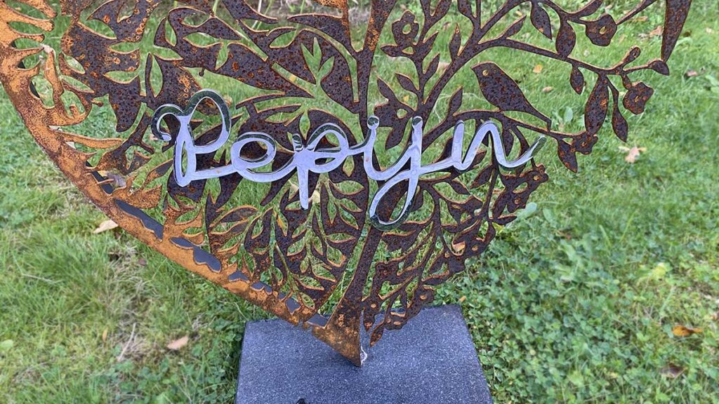 babygedenkteken hart